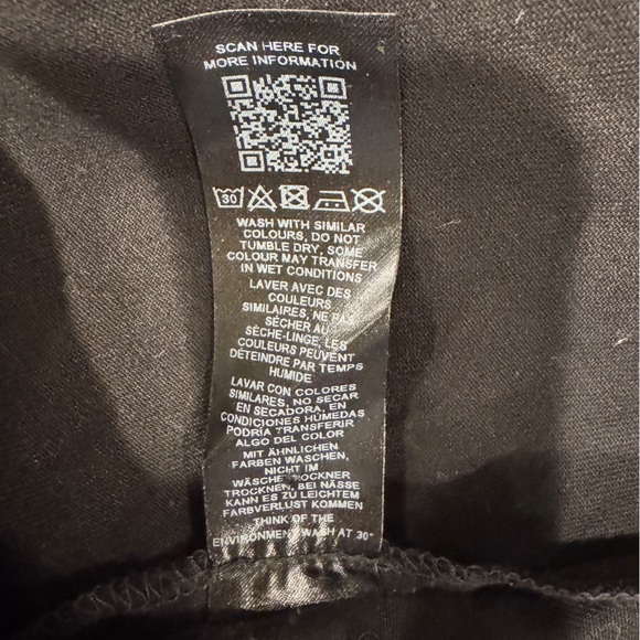 ASOS Women’s Black Blue Floral Embroidered Long Puff Sleeve Dress Size 0 NWOT - Picture 13 of 13